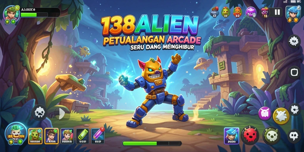 Gameplay menarik dari 138ALIEN dengan aksi arcade yang seru.