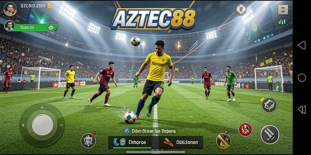 Tampilan gameplay menarik dari AZTEC88 dengan berbagai pilihan olahraga.