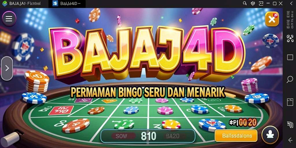 Tampilan gameplay Bingo yang menarik di BAJAJ4D