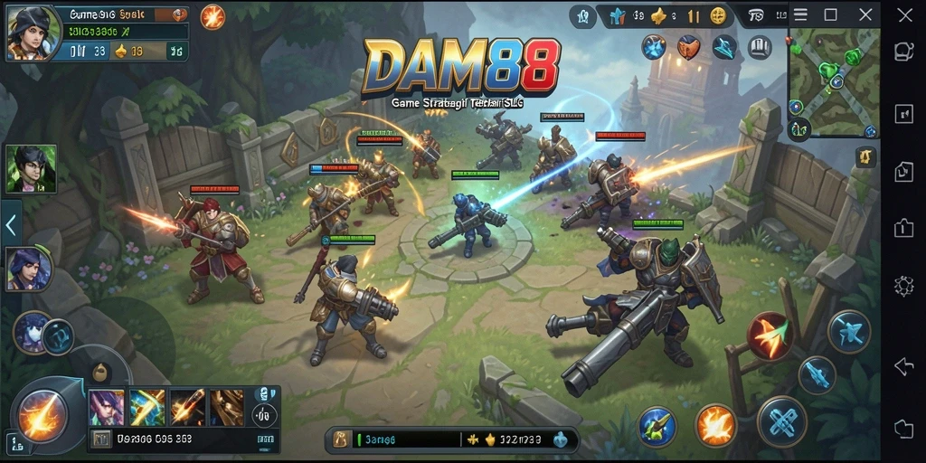 Tampilan screenshot gameplay <strong>DAM88</strong> yang menakjubkan dan penuh aksi.