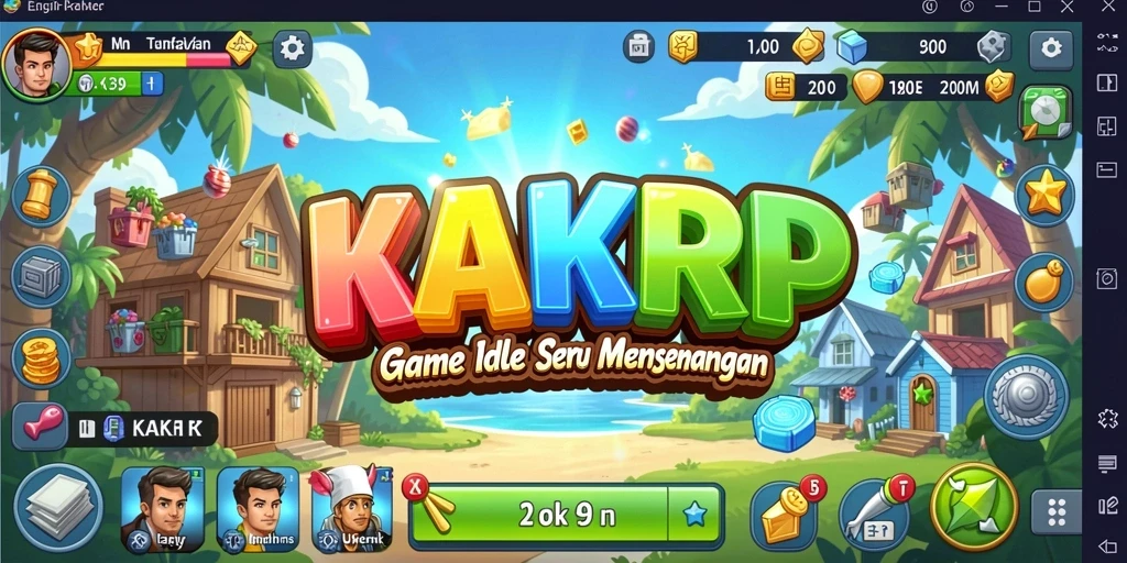 Tampilan gameplay KAKRP yang menarik dan interaktif.
