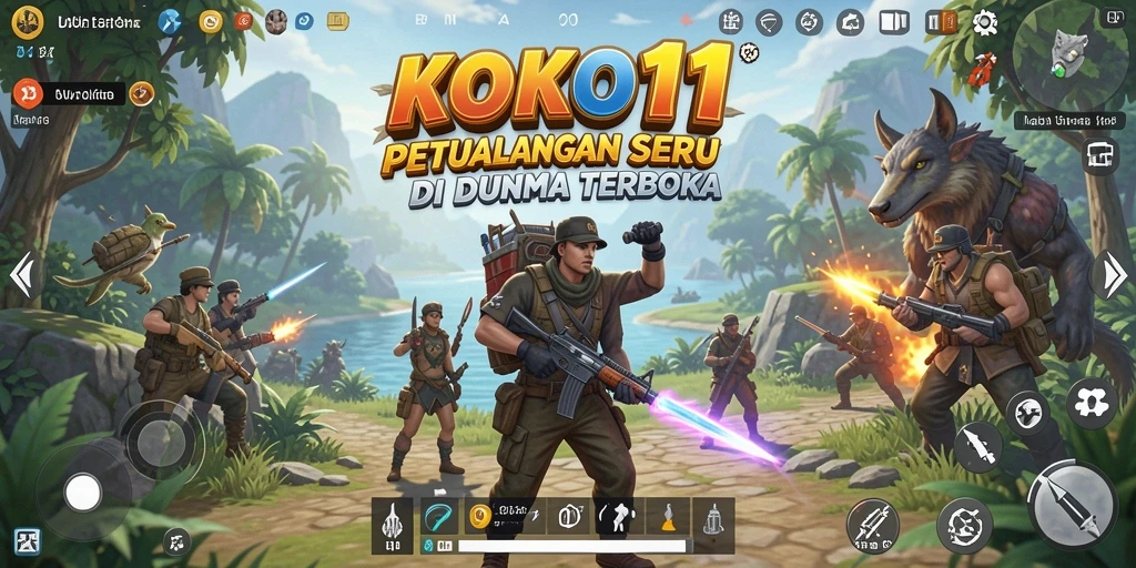 Gameplay seru KOKO11 di dunia terbuka yang menanti untuk dijelajahi.