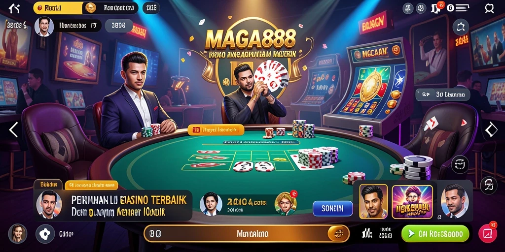 Tampilan gameplay Live Casino yang seru dan interaktif.