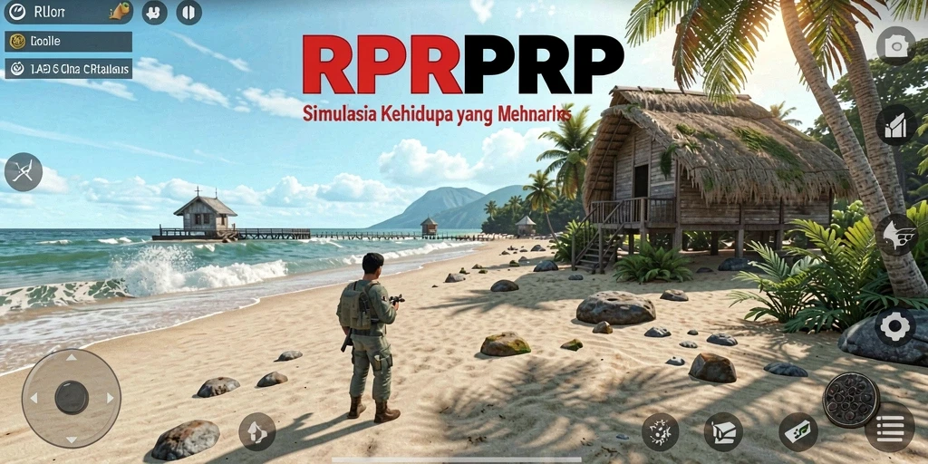 Tampilan gameplay RPRPRP yang menarik dan interaktif.