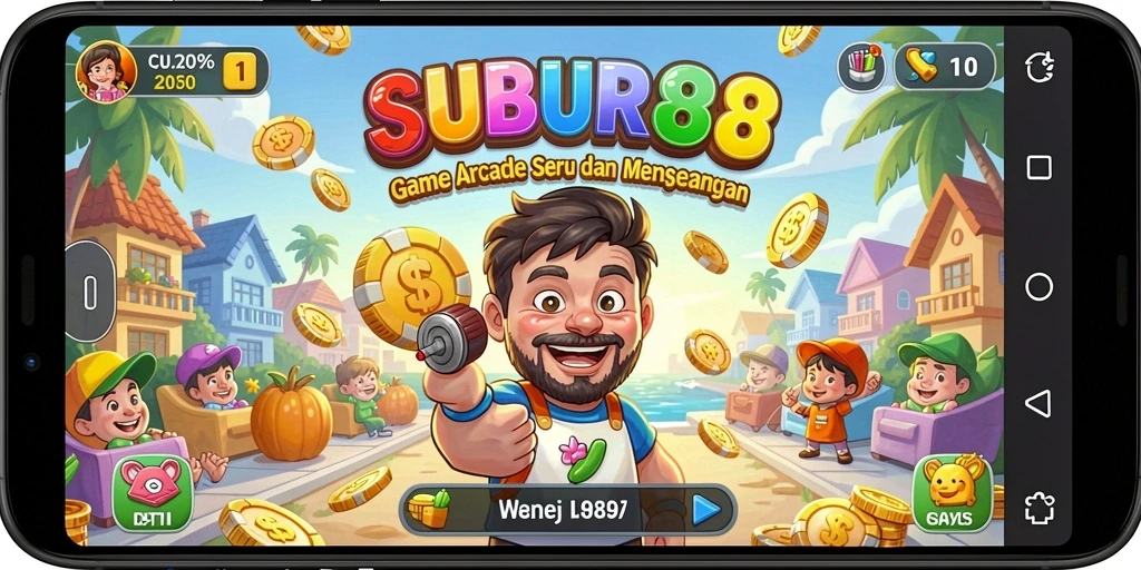 Tangkapan layar menunjukkan aksi seru gameplay dari SUBUR88 game Arcade.