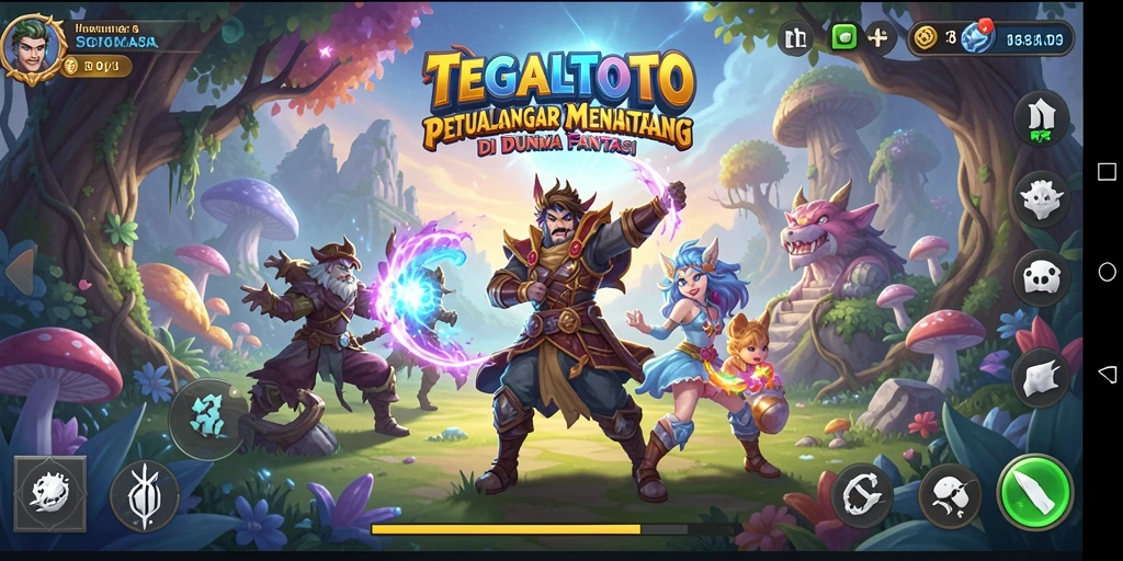 Gameplay menakjubkan di dunia fantasi TEGALTOTO.