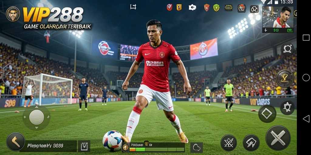 Tampilan menarik dari gameplay VIP288 dengan elemen olahraga.